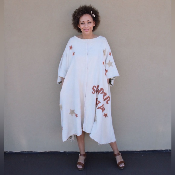 NWT Star Duster Dress Oli&Hali Boho Free - Picture 4 of 6